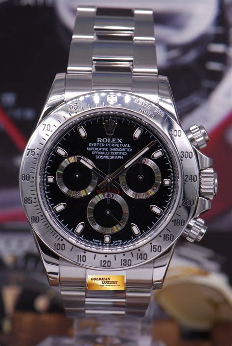 rolex daytona oyster steel